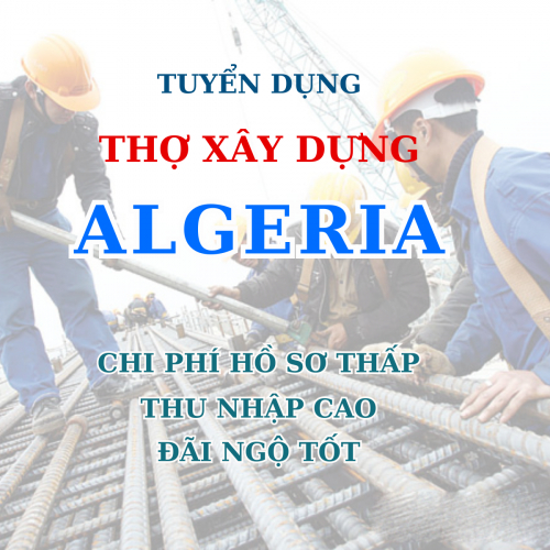 Tuyển dụng thợ xây dựng Algeria